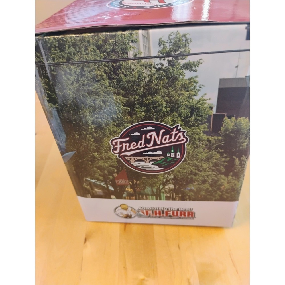 Gus Mascot Championship Trolley Bobblehead SGA FredNats NEW In Box 2025 FGA - Picture 7 of 10